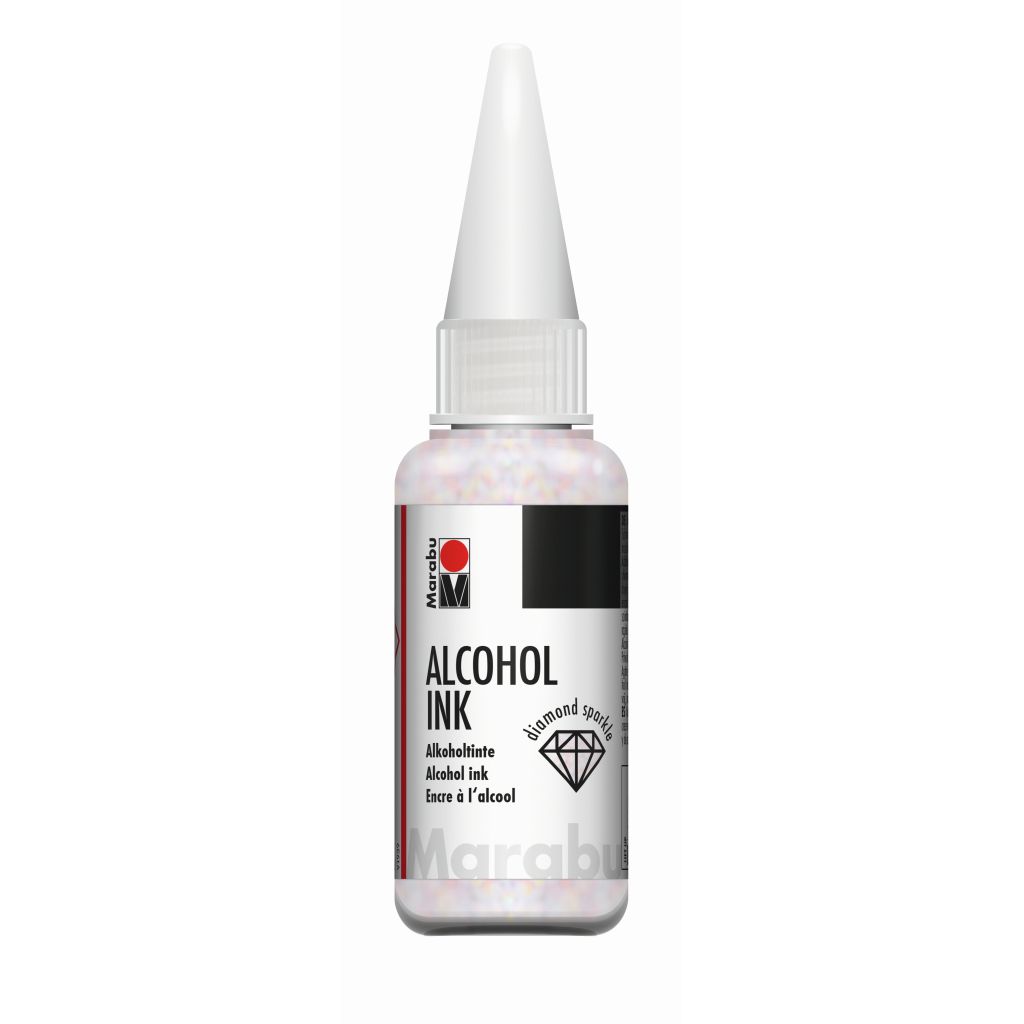 Marabu Alcohol Ink - Bottle of 20 ML - Diamond (511) - Blister Pack