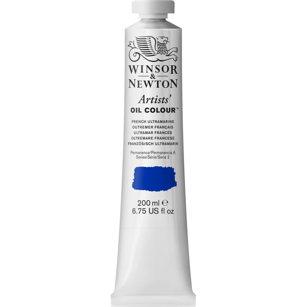 Winsor & Newton Artists' Oil Colour - Tube of 200 ML - French Ultramarine (263)