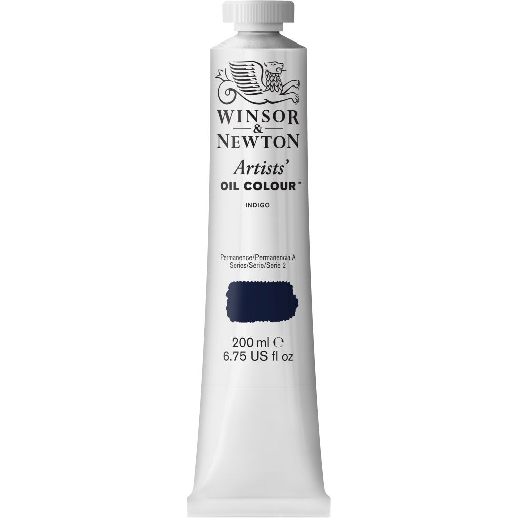 Winsor & Newton Artists' Oil Colour - Tube of 200 ML - Indigo (322)