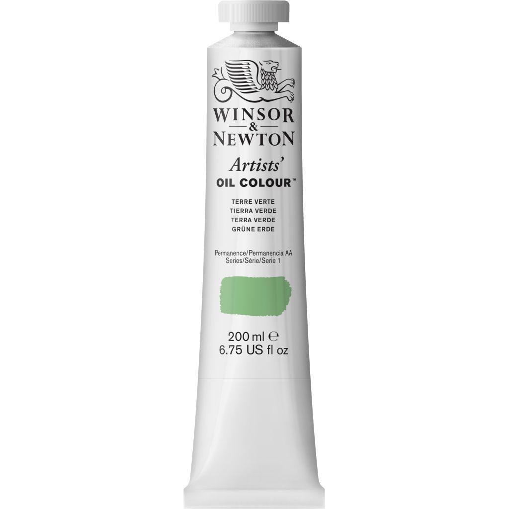 Winsor & Newton Artists' Oil Colour - Tube of 200 ML - Terre Verte (637)