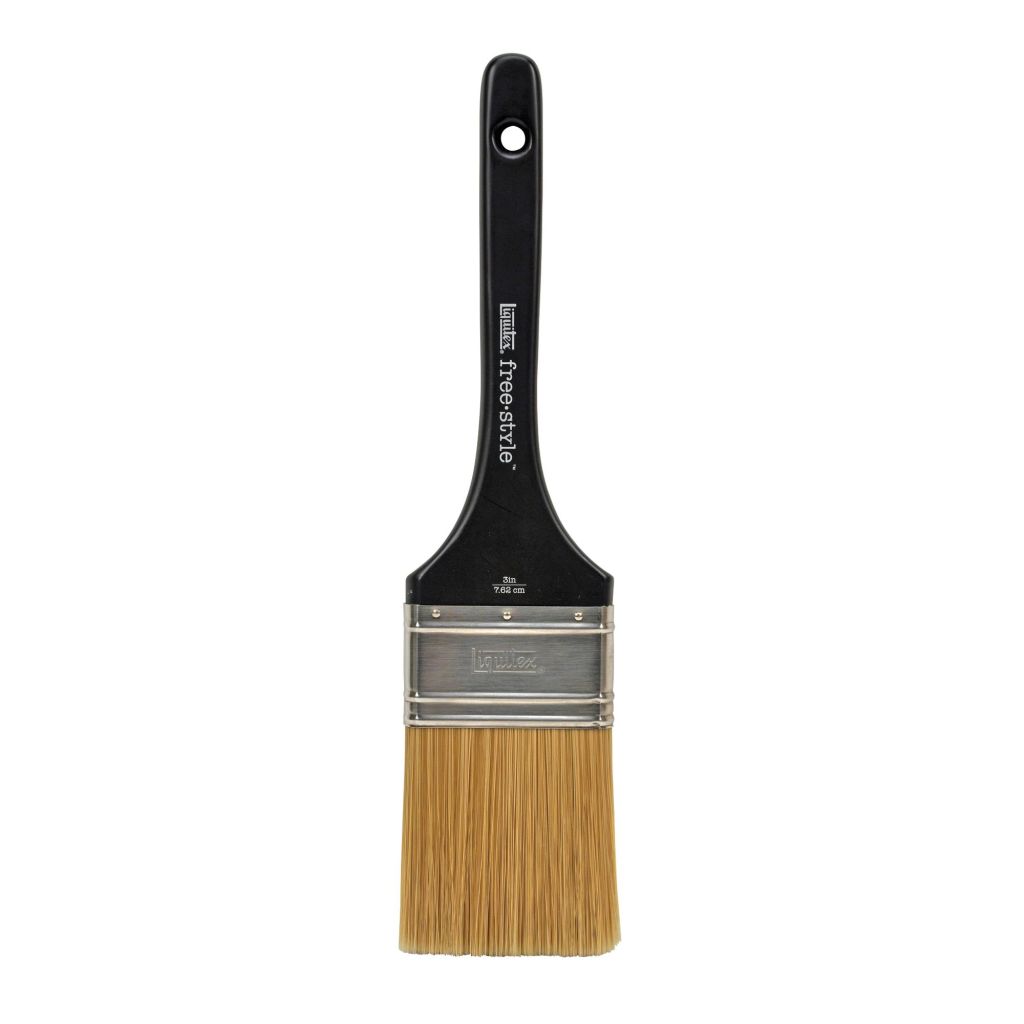 Liquitex Professional Free Style Large Scale Brush - Universal Flat - Short Handle - Size: 3