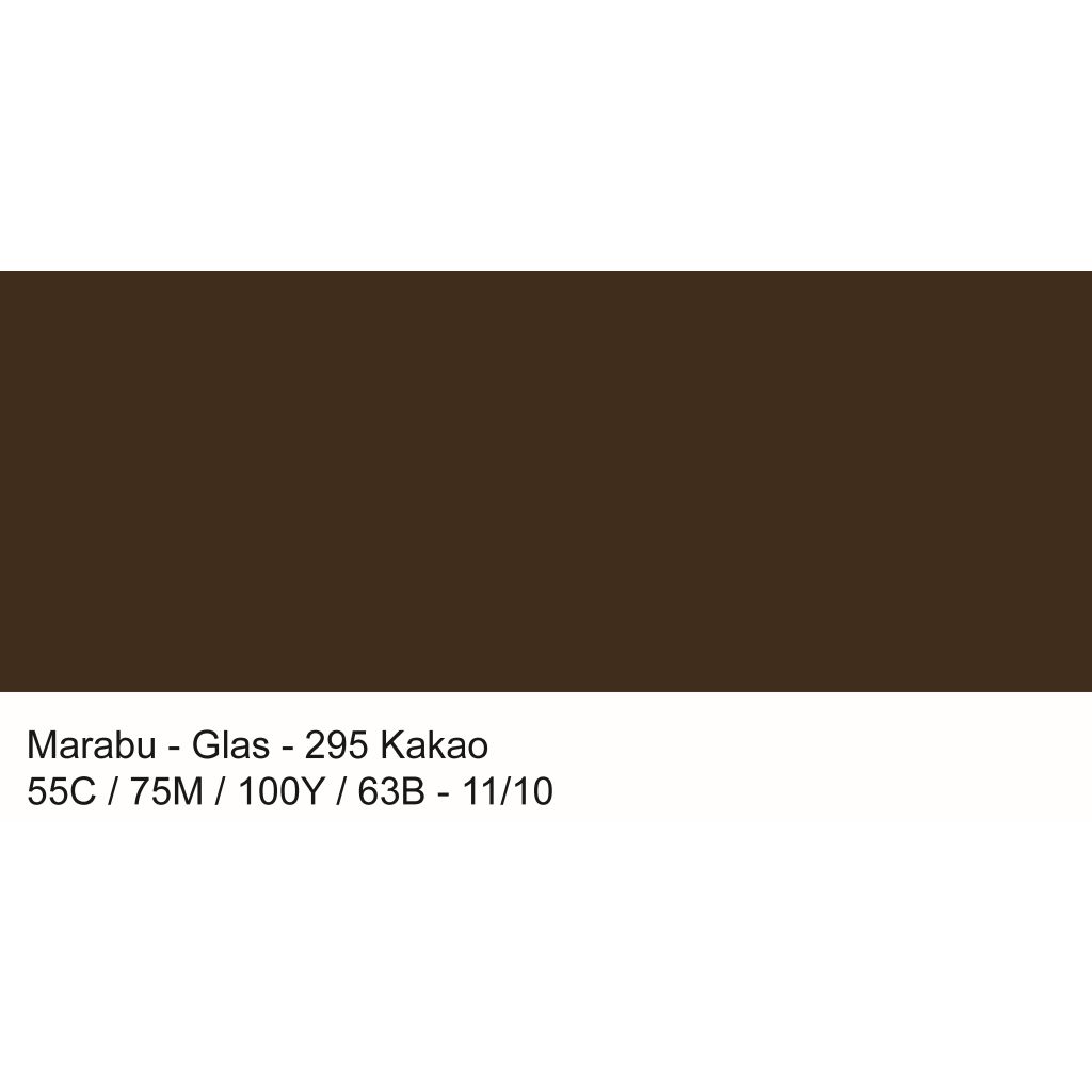 Marabu Glas - Water-based Glass Paint - Bottle of 15 ML - Cocoa (295)