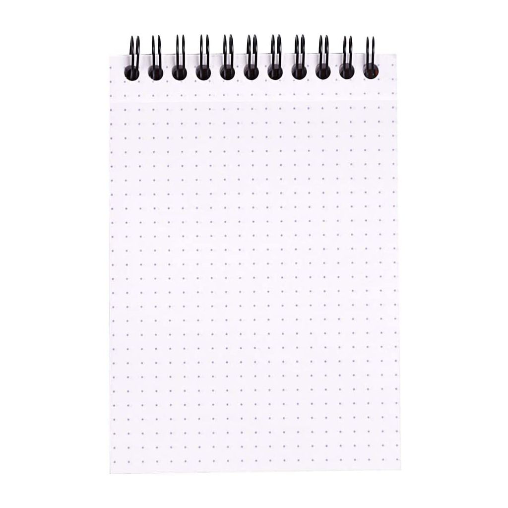 Rhodia - Classic Orange - Wirebound - Dot Grid Notepad - A6 (148 mm x 105 mm or 4.1