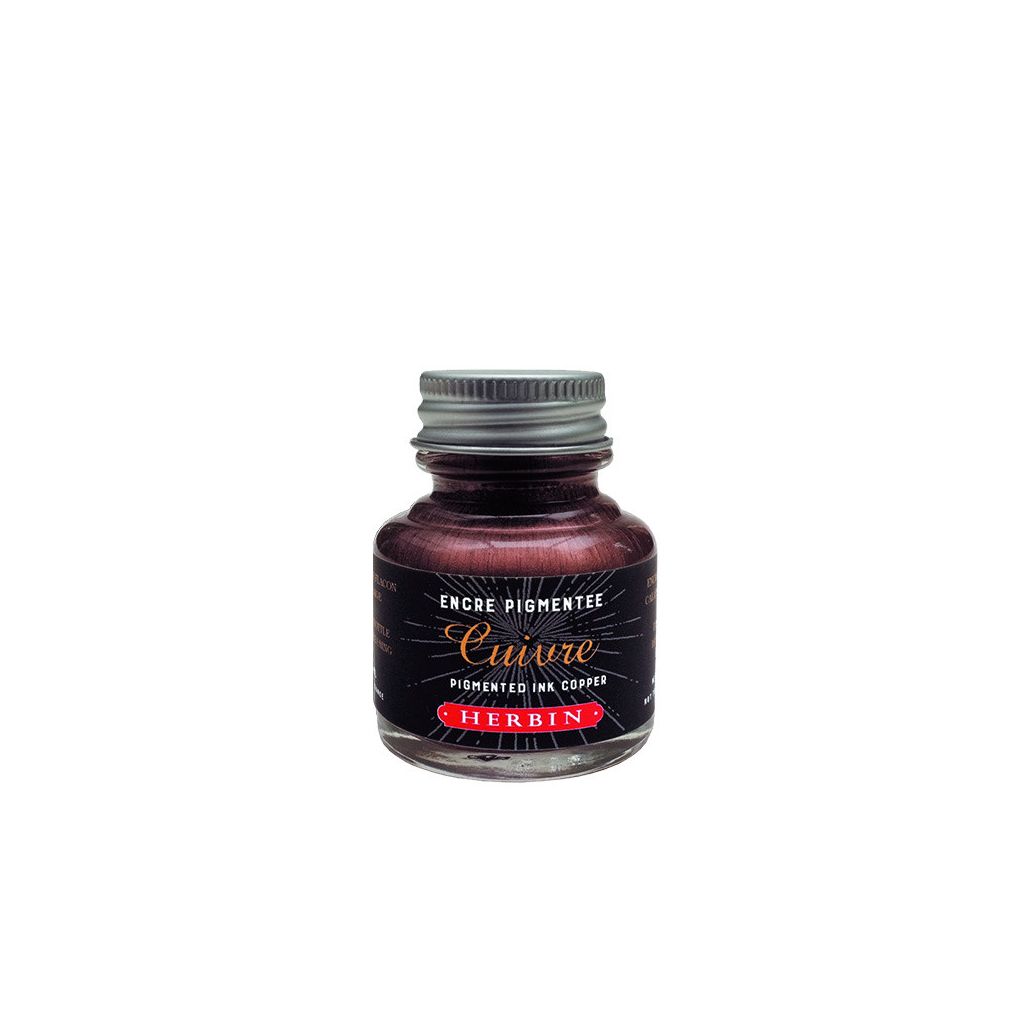 J. Herbin Pigmented Ink - 30 ML Bottle - Cuivre (Copper)