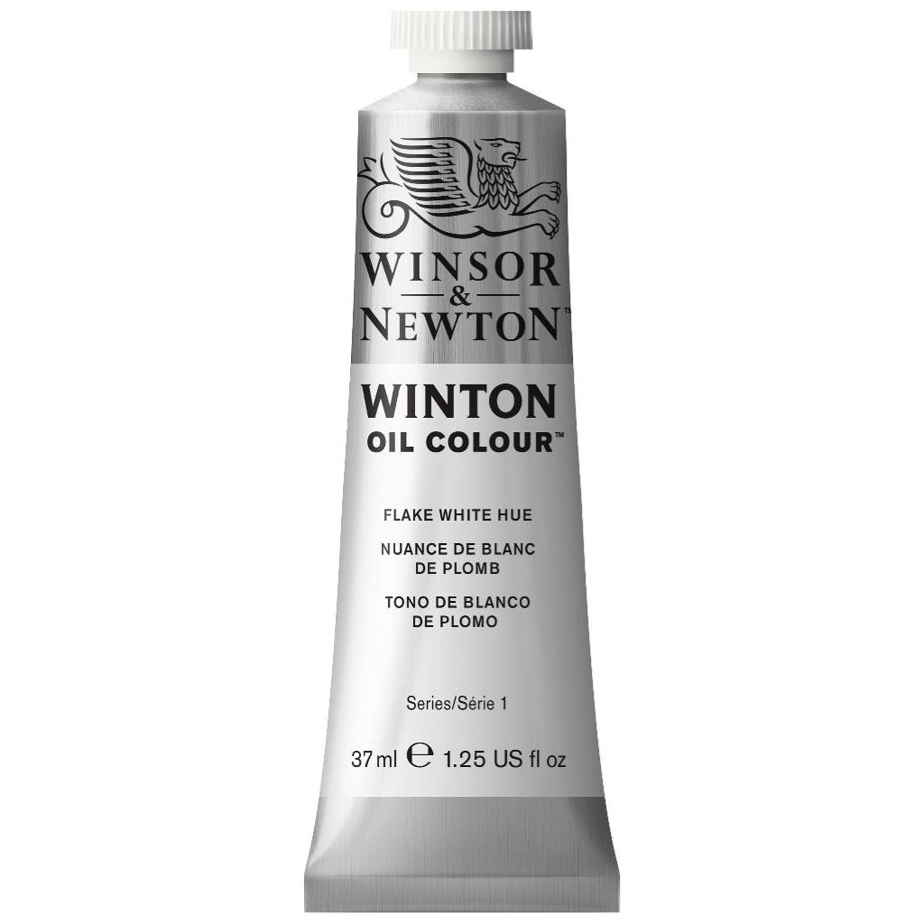 Winsor & Newton Winton Oil Colour - Tube of 37 ML - Flake White Hue (242)