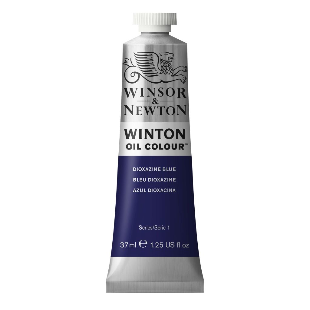 Winsor & Newton Winton Oil Colour - Tube of 37 ML - Dioxazine Blue (406)