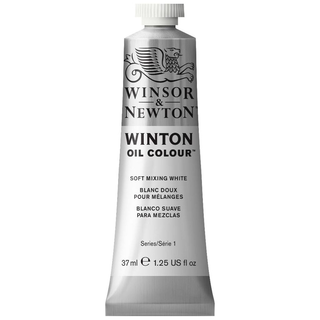 Winsor & Newton Winton Oil Colour - Tube of 37 ML - Soft Mixing White (415)