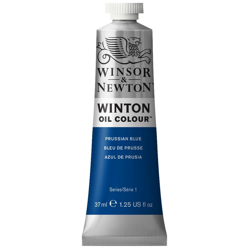 Winsor & Newton Winton Oil Colour - Tube of 37 ML - Prussian Blue (538)