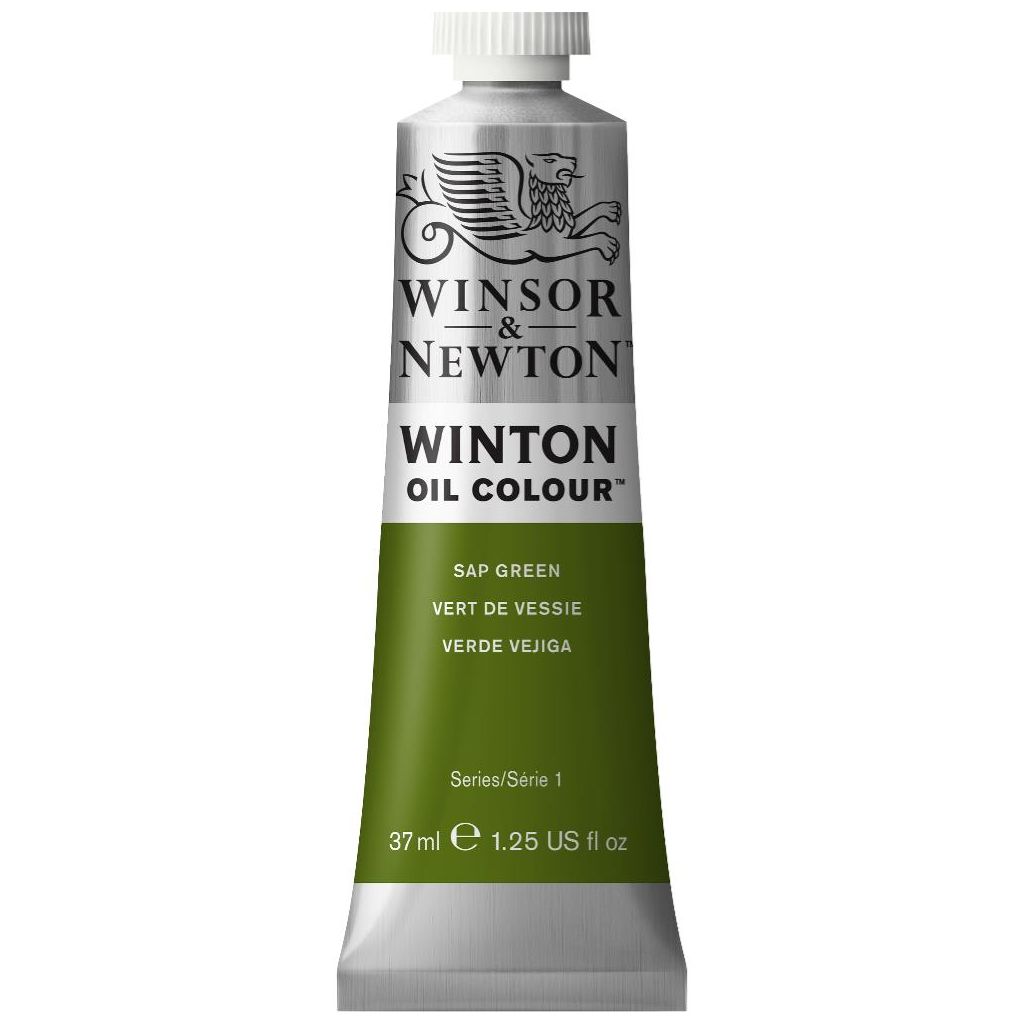 Winsor & Newton Winton Oil Colour - Tube of 37 ML - Sap Green (599)