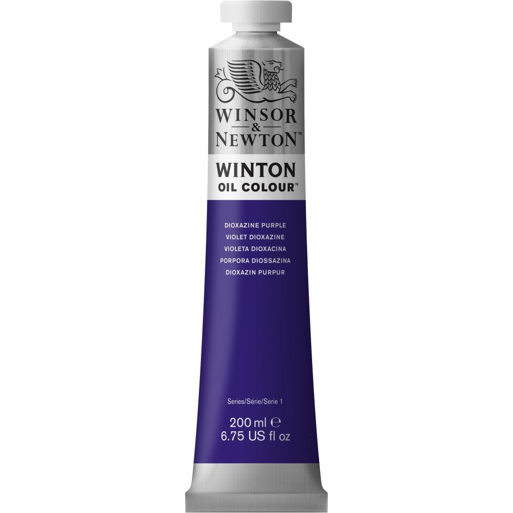 Winsor & Newton Winton Oil Colour - Tube of 200 ML - Dioxazine Purple (229)