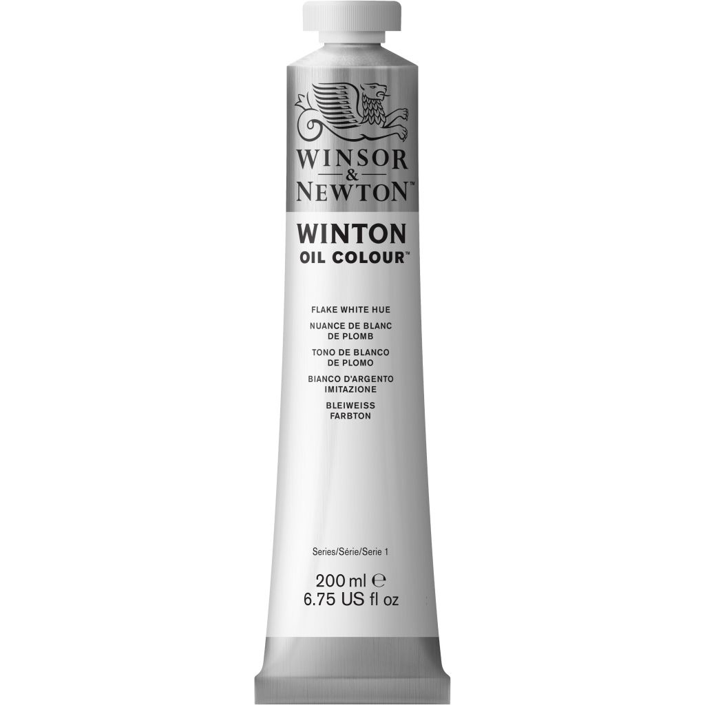 Winsor & Newton Winton Oil Colour - Tube of 200 ML - Flake White Hue (242)