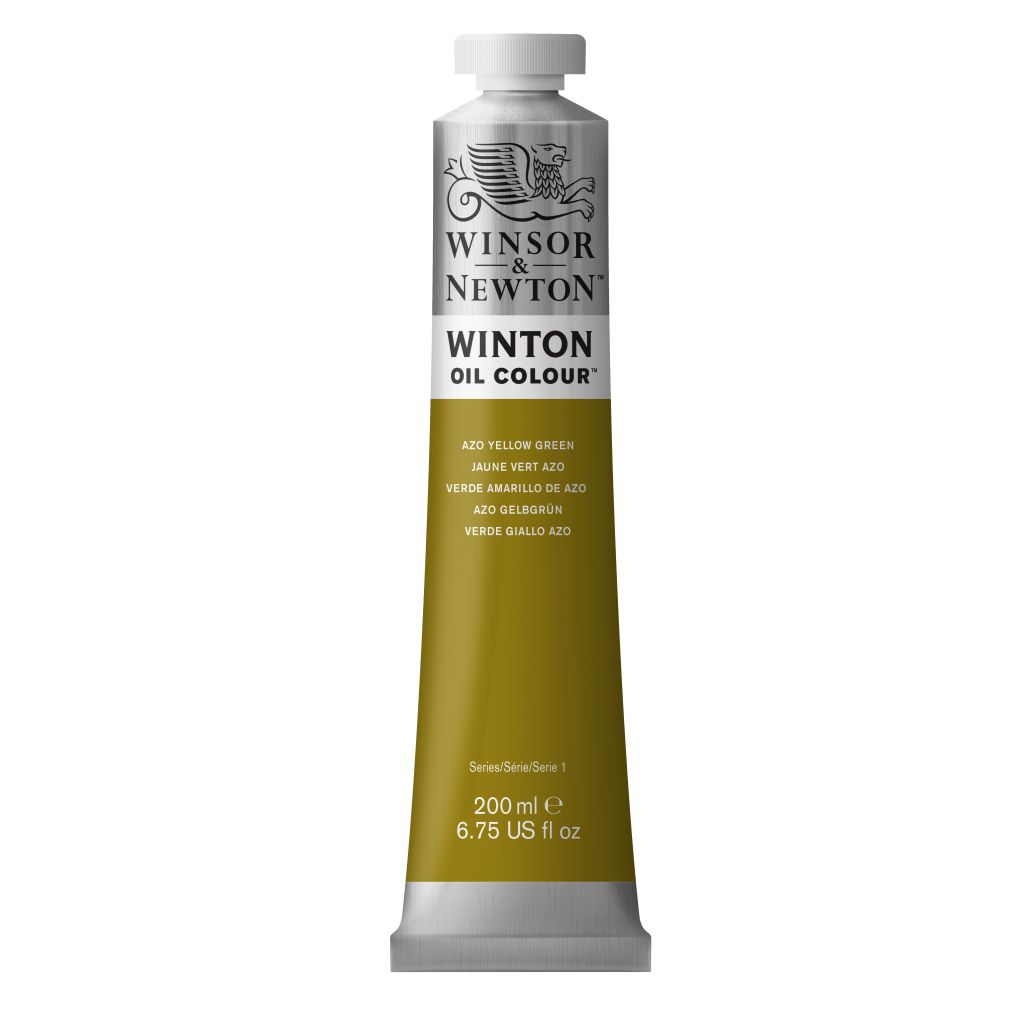 Winsor & Newton Winton Oil Colour - Tube of 200 ML - Azo Yellow Green (280)