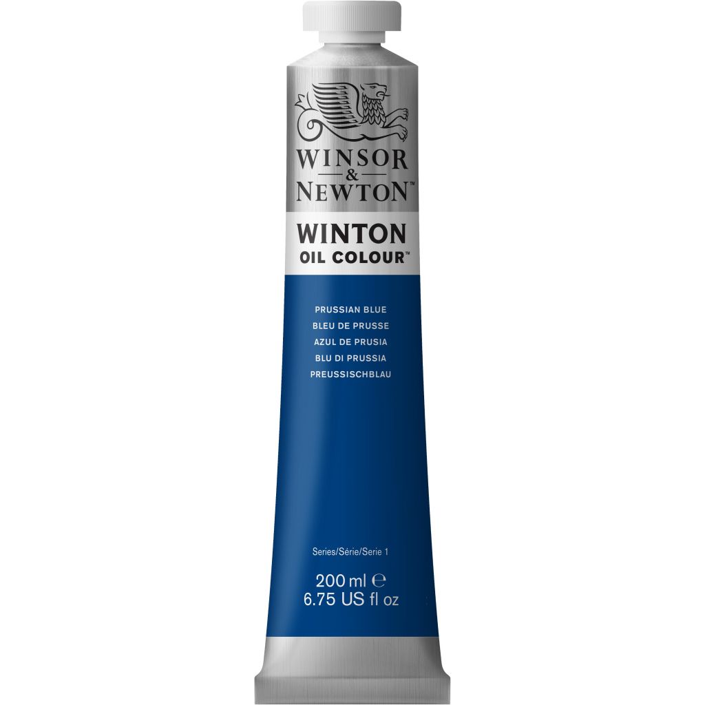 Winsor & Newton Winton Oil Colour - Tube of 200 ML - Prussian Blue (538)