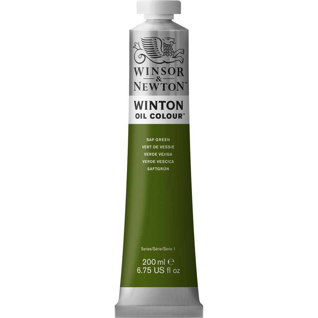 Winsor & Newton Winton Oil Colour - Tube of 200 ML - Sap Green (599)