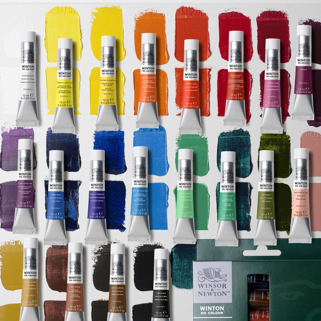 Winsor & Newton Winton Oil Colour - Access Set - 20 Tubes of 12 ML