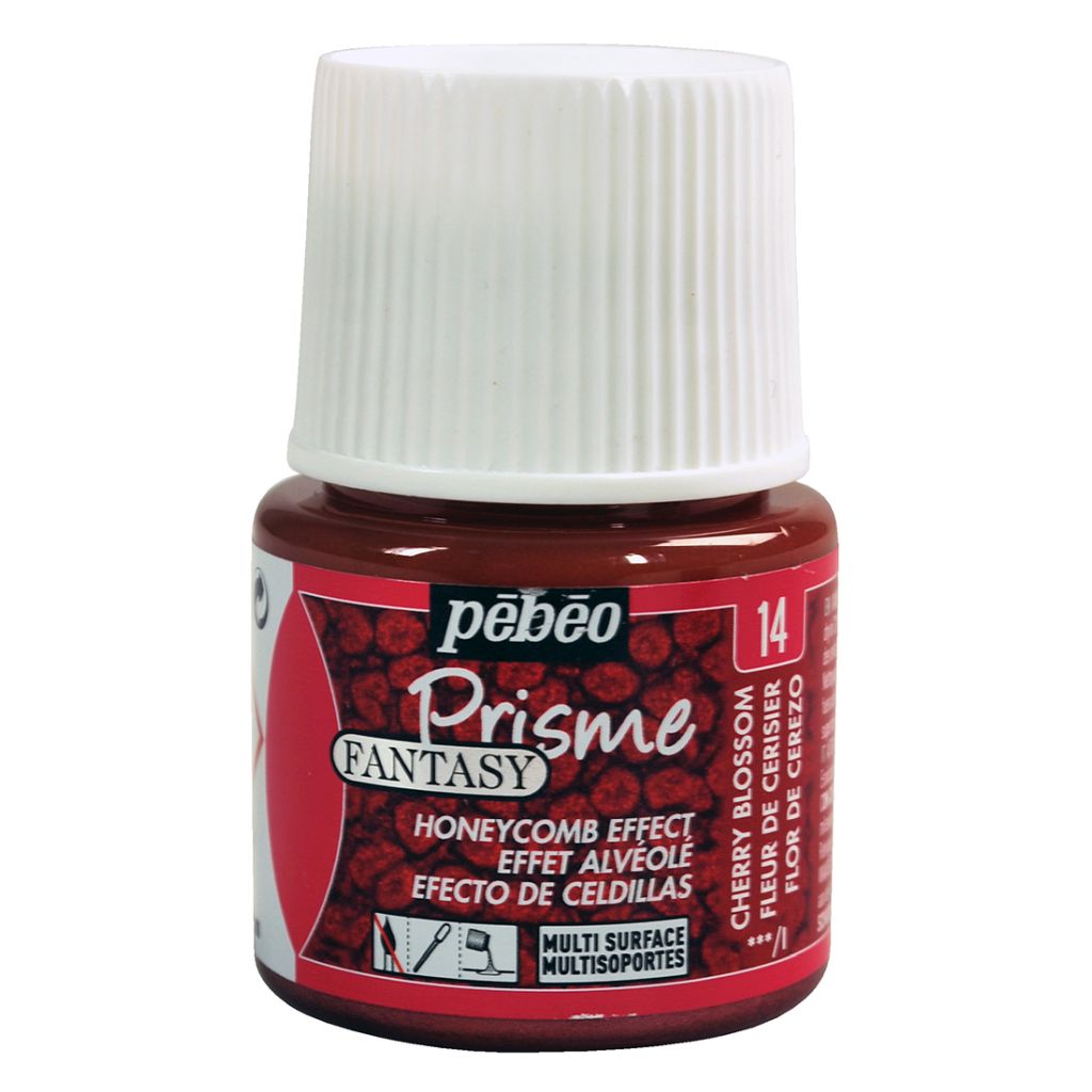 Pebeo Fantasy Prisme Paint - 45 ML Bottle - Cherry Blossom (14)