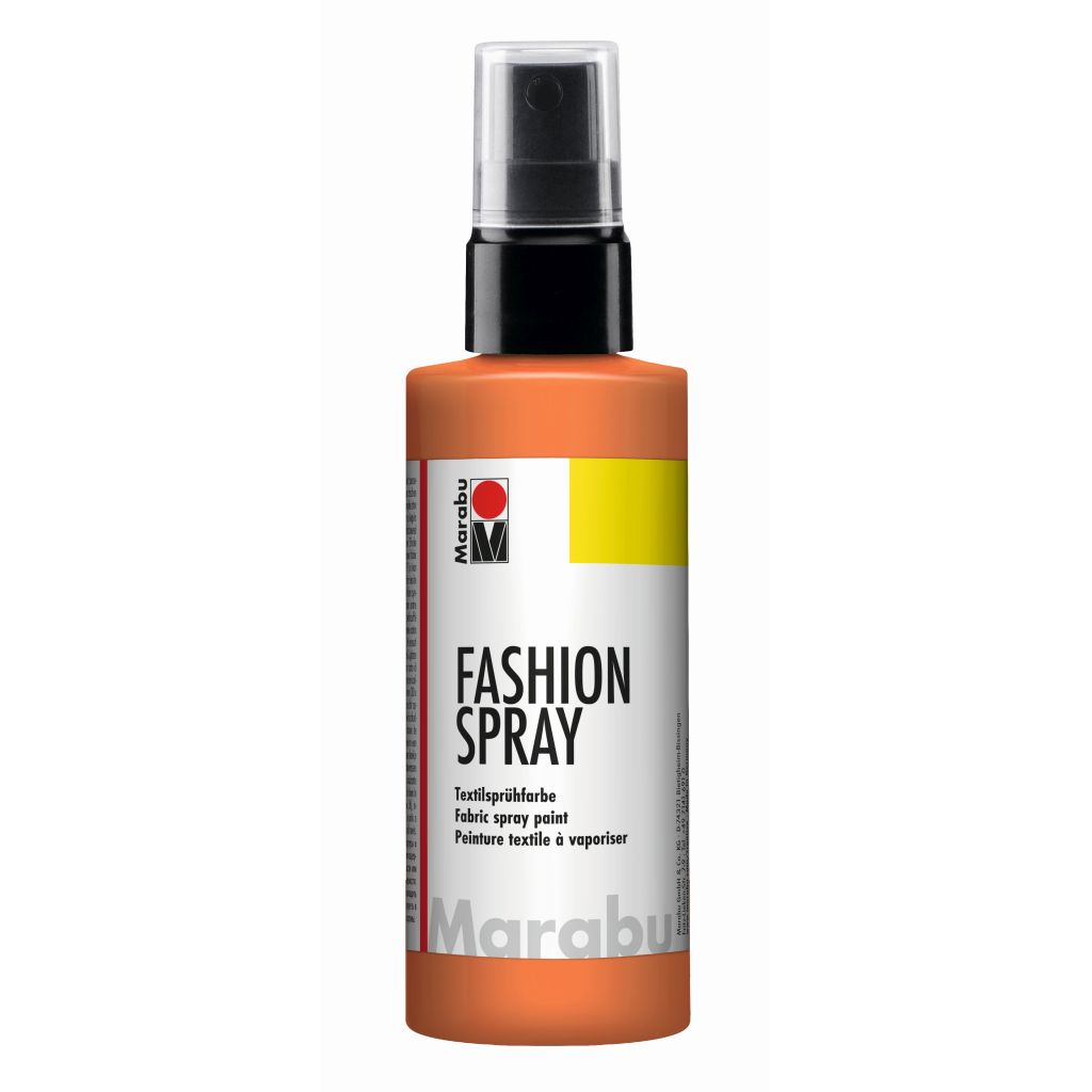 Marabu Fashion Spray - 100 ML Spray Bottle - Tangerine (225)