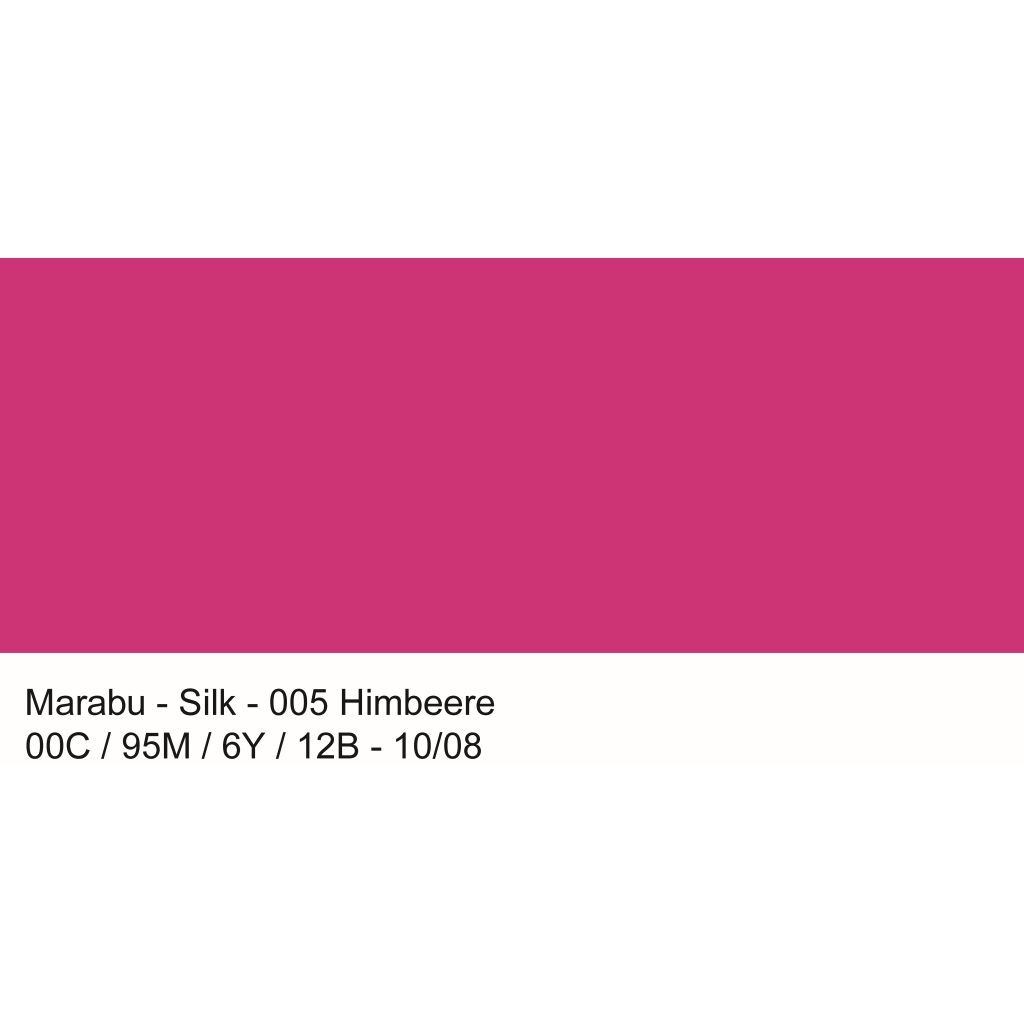 Marabu Silk Paint - Bottle of 50 ML - Raspberry (005)