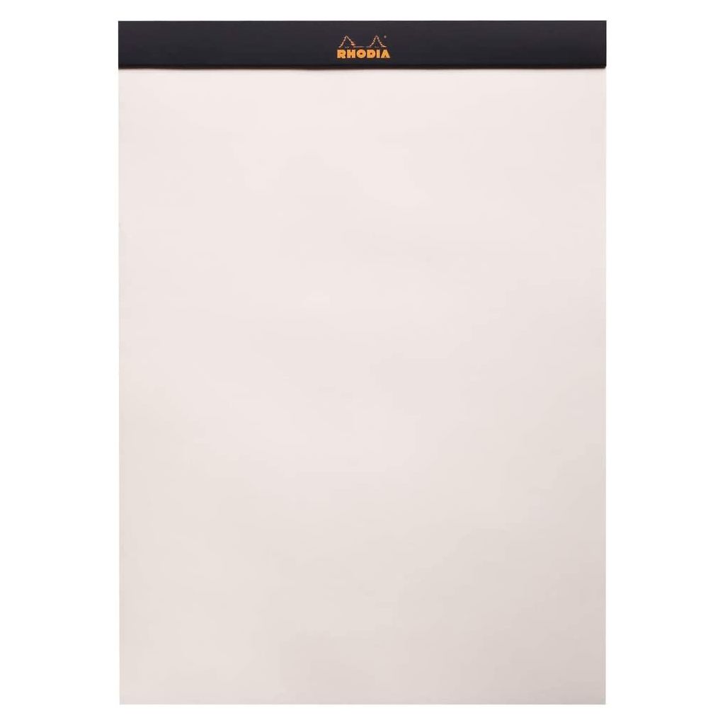 Rhodia - Orange R No. 18 - Premium - Stapled - Blank Notepad - A4 (210 mm x 297 mm or 8.3