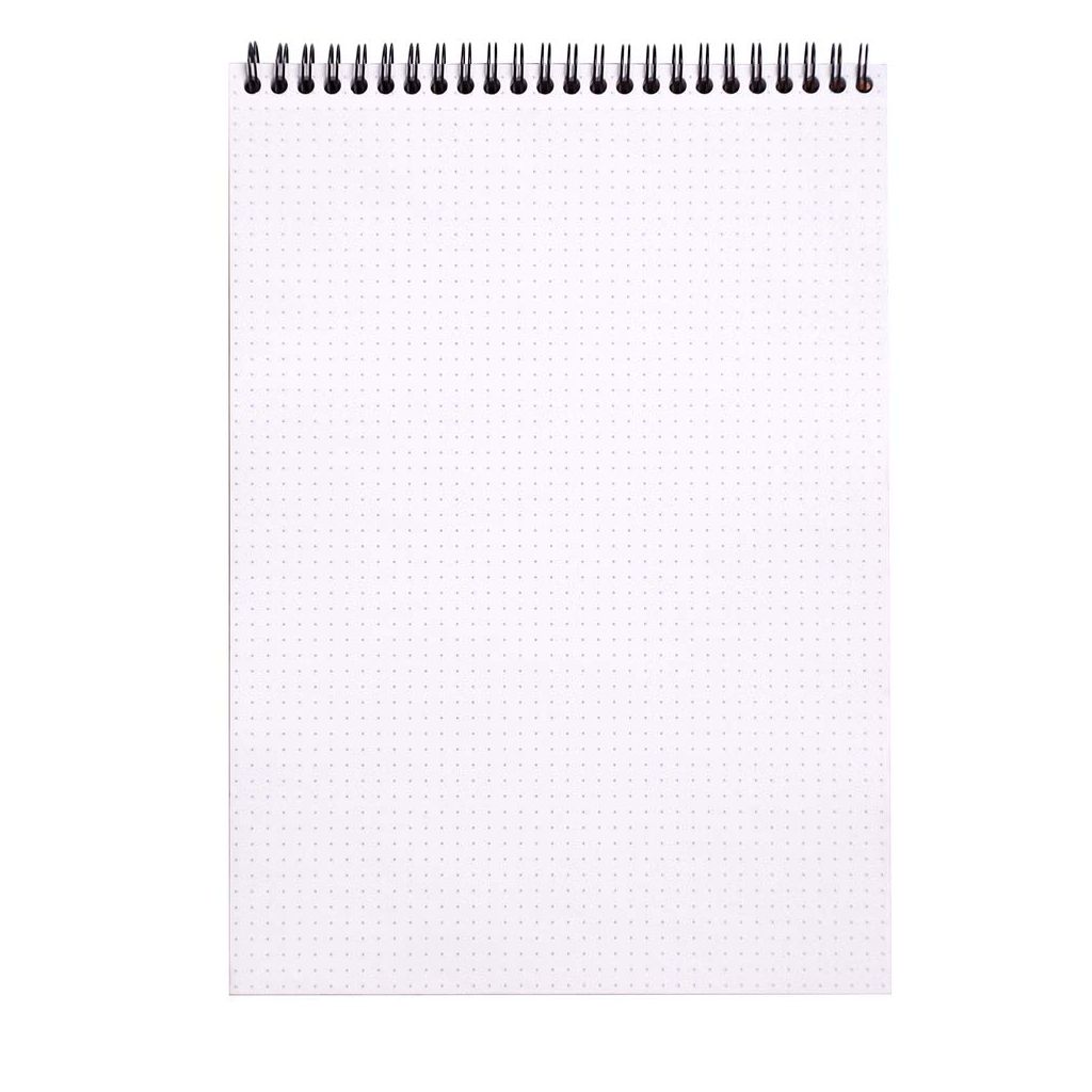 Rhodia - Classic Orange - Wirebound - Dot Grid Notepad - A4 (210 mm x 297 mm or 8.3