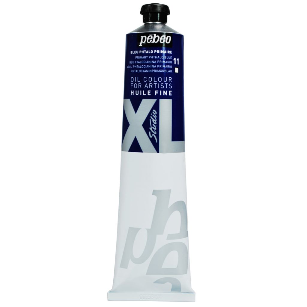 Pebeo Studio Fine XL Oil - Primary Phthalo Blue (11) - Tube of 200 ML