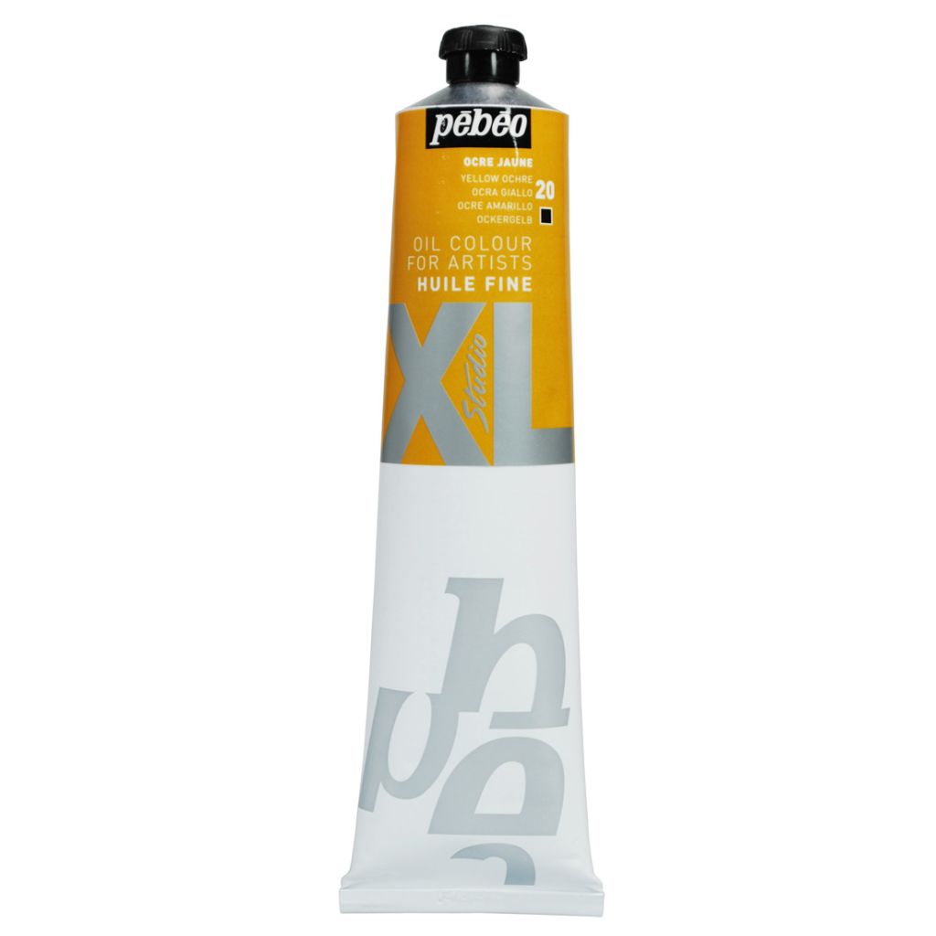 Pebeo Studio Fine XL Oil - Yellow Ochre (20) - Tube of 200 ML