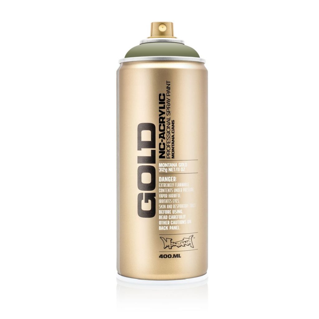 Montana Gold Acrylic Professional Spray Paint - 400 ML Can - Manila Green (CL 6410)