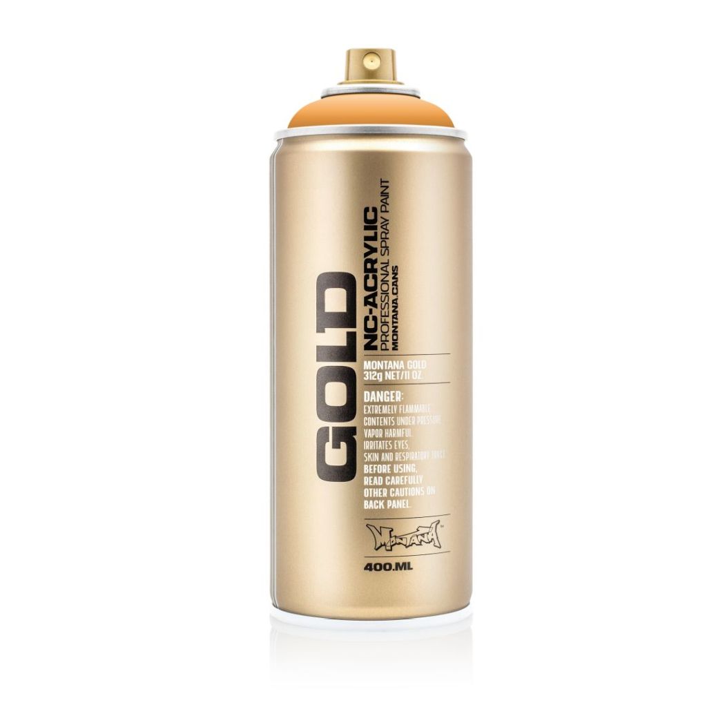 Montana Gold Acrylic Professional Spray Paint 400 ML Can Blast Orange  (G 2030)