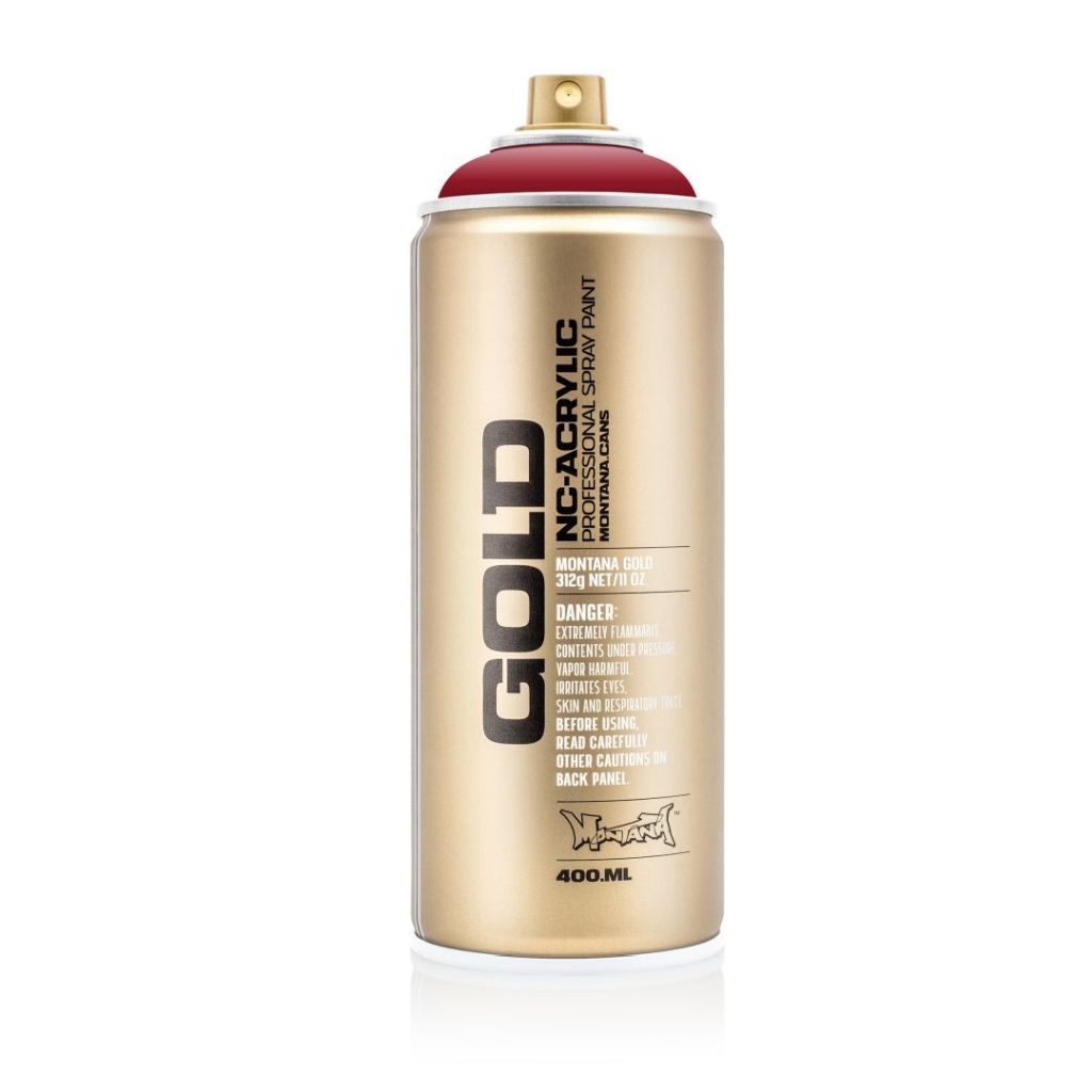 Montana Gold Acrylic Professional Spray Paint - 400 ML Can - Brick (G 3050)