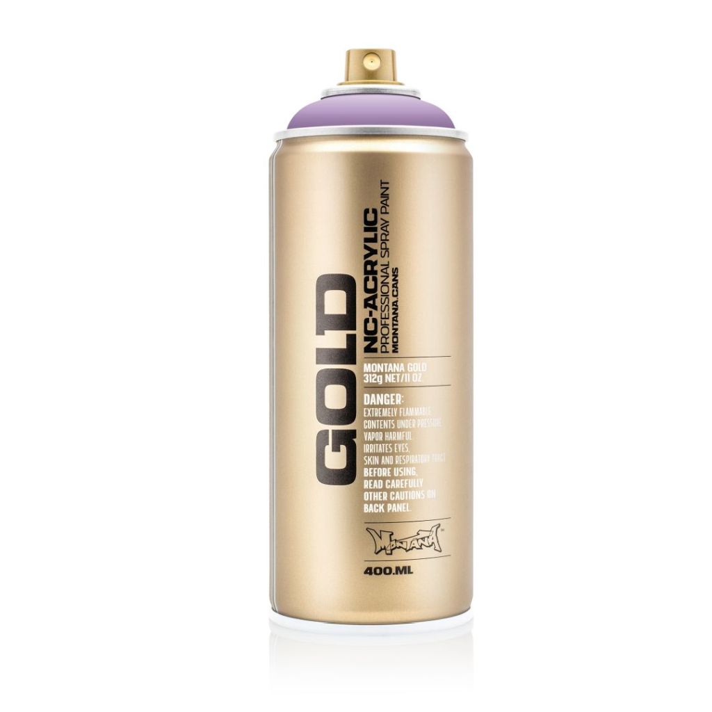 Montana Gold Acrylic Professional Spray Paint - 400 ML Can - Viola (G 4210)