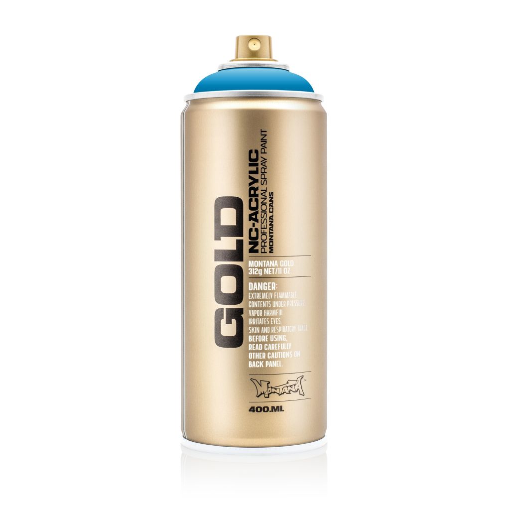 Montana Gold Acrylic Professional Spray Paint - 400 ML Can - Sky Blue (G 5050)