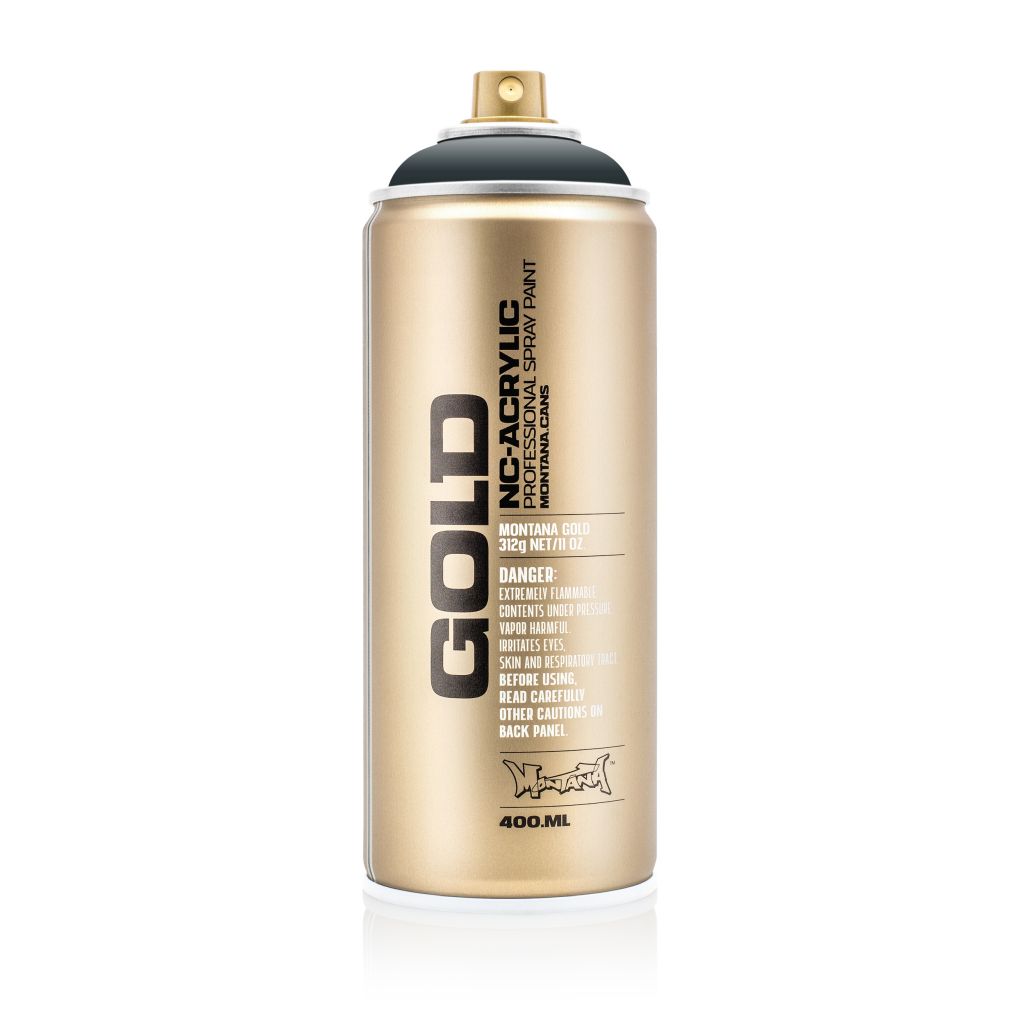 Montana Gold Acrylic Professional Spray Paint - 400 ML Can - Stealth (G 7070)