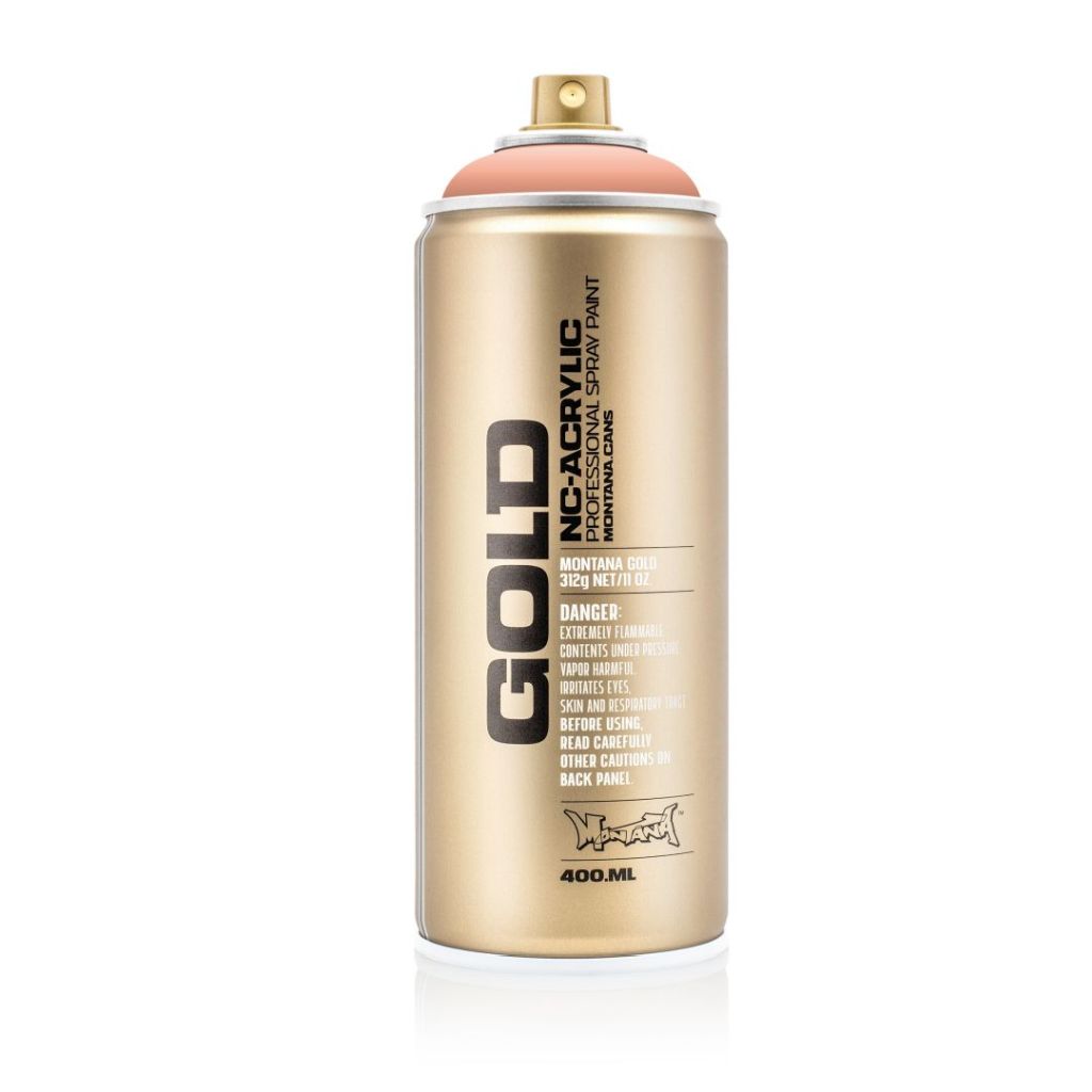 Montana Gold Acrylic Professional Spray Paint - 400 ML Can - Salmon (G 8070)