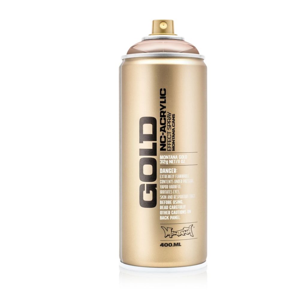 Montana Gold Acrylic Professional Spray Paint - 400 ML Can - Copperchrome (M 2000)