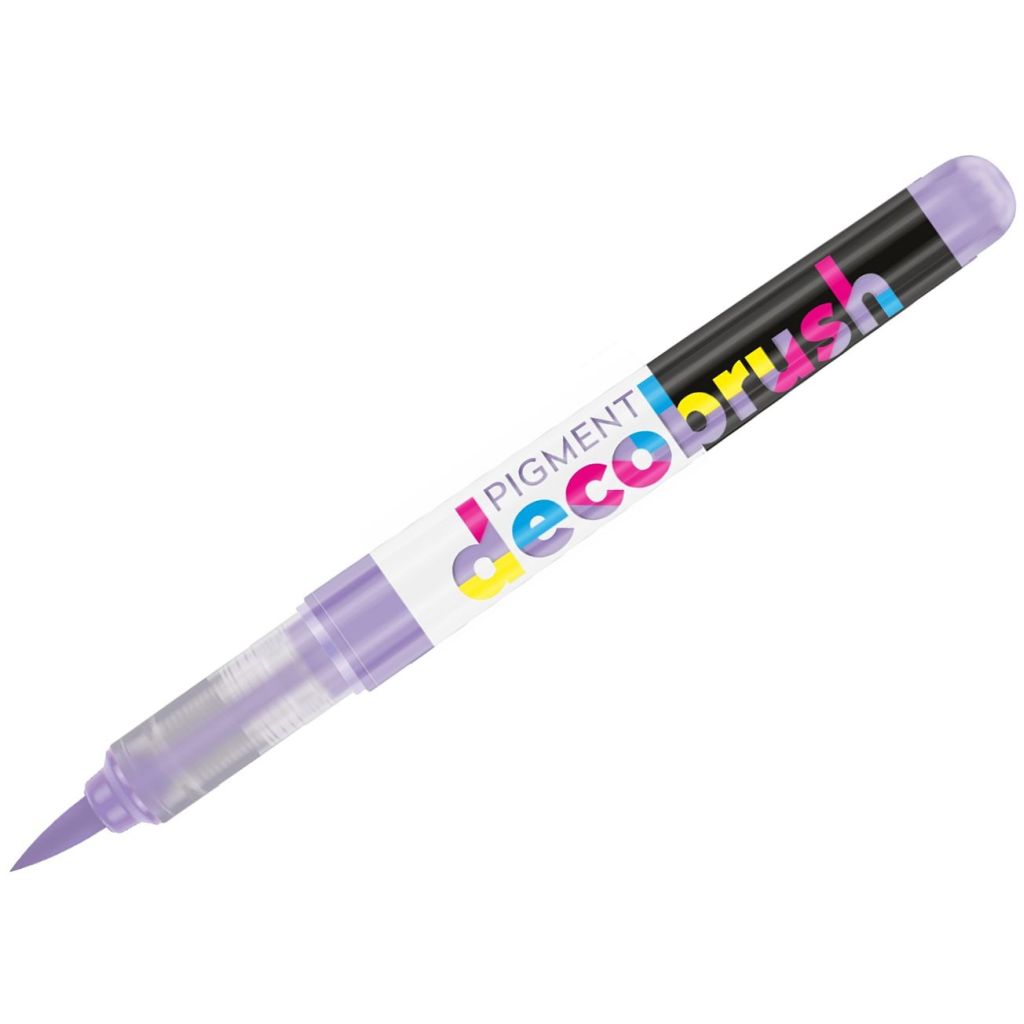 Karin Pigment DecoBrush Acrylic Marker - Brush Tip - Pastel Violet Blue (2705U)