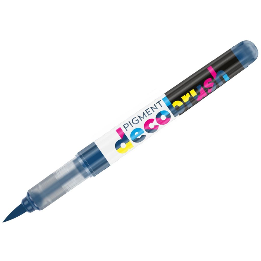 Karin Pigment DecoBrush Acrylic Marker - Brush Tip - Sapphire Blue (294U)