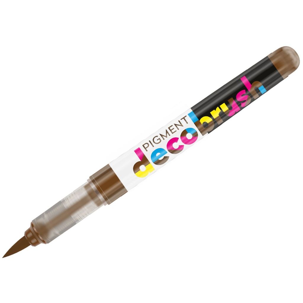 Karin Pigment DecoBrush Acrylic Marker - Brush Tip - Sandstone (725U)