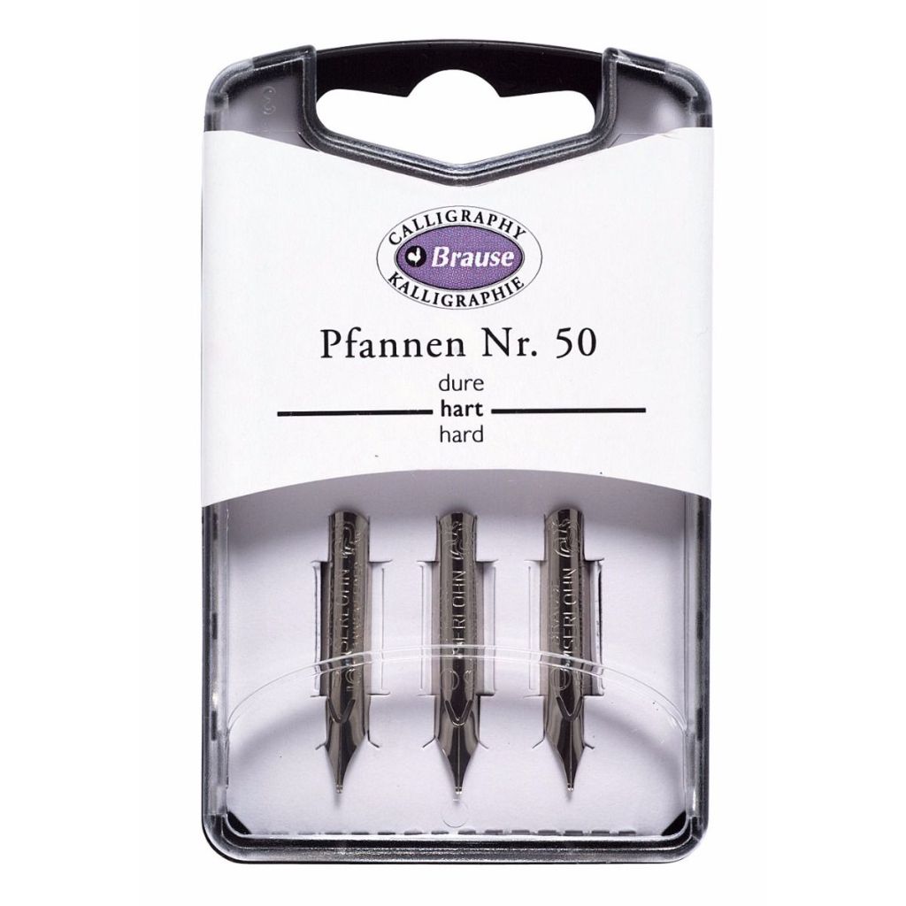 Brause B50 Writing Nibs - Pfannen - Size 0.45 MM - Box of 3