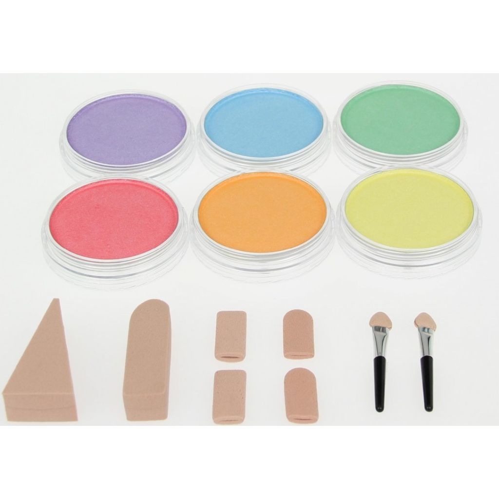 PanPastel Colors Ultra Soft Artist's Painting Pastels, Pearlescent Colors - 6 Assorted Pearlescent Colours