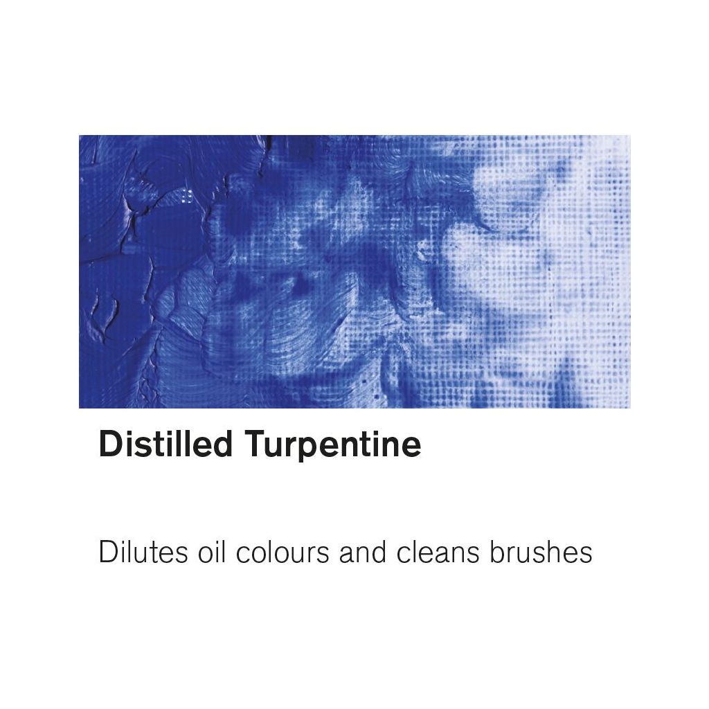 Winsor & Newton Distilled Turpentine Bottle - 500 ML