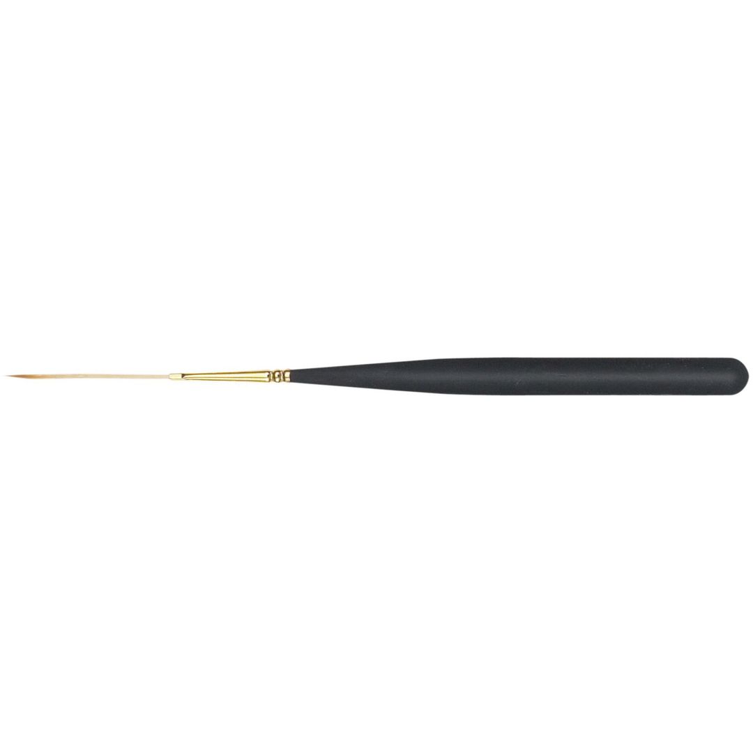 Princeton Series 3050 Mini-Detailer Synthetic Sable Hair Brush - Extra Long Liner - Extra Short Handle - Size: 20/0