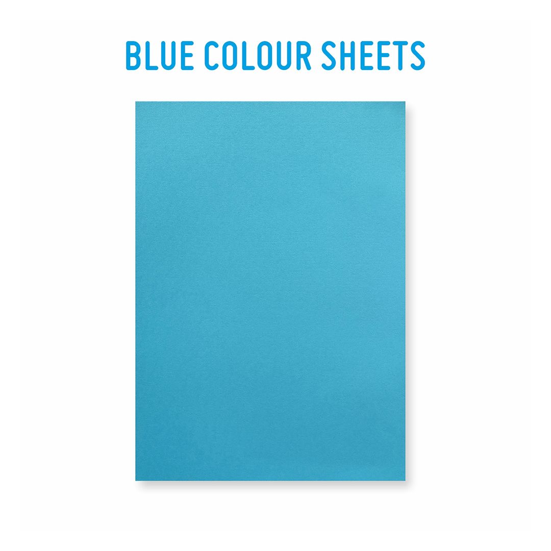 Anupam Basic Colour Paper Student Pack A3 160 GSM, Polypack of 5 Assorted Colours 25 Sheets