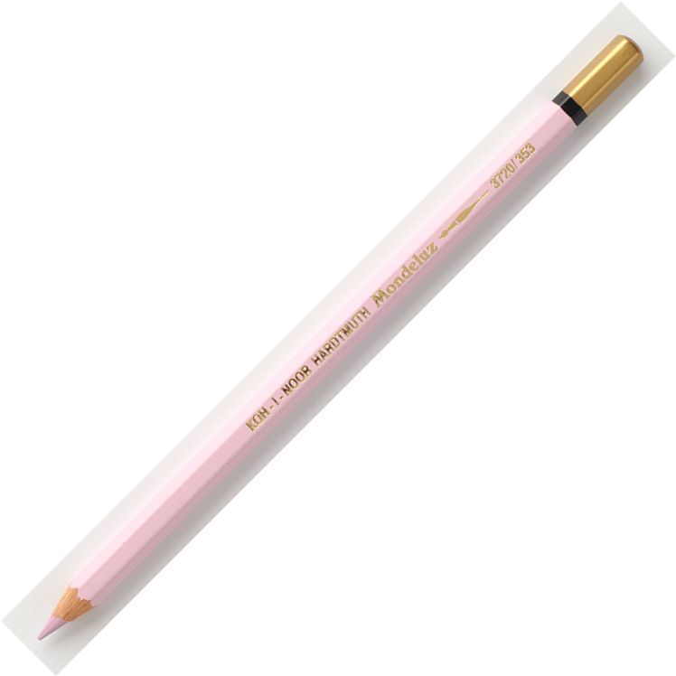 Koh-I-Noor Mondeluz Aquarell Artist's Water Soluble Coloured Pencil - Amaranth Pink (353)