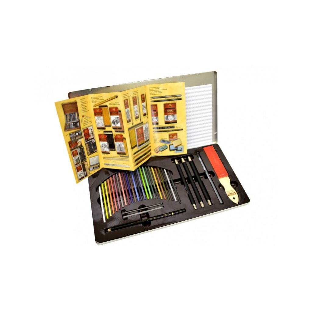 Koh-I-Noor Polycolor Drawing Art Set of 32 Pieces