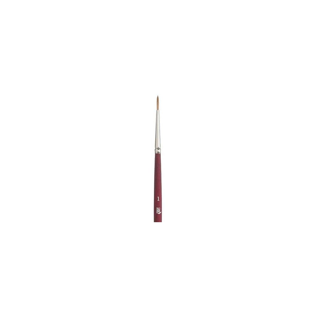 Princeton Series 3950 Velvetouch Luxury Synthetic Blend Brush - Round - Short Handle - Size: 4