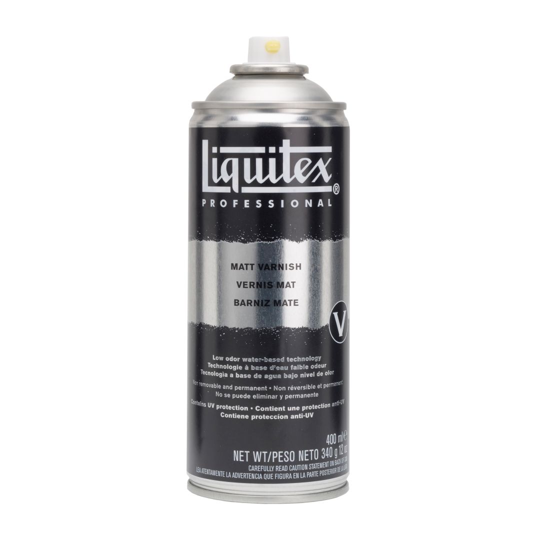 Liquitex Varnish - Professional Matte Varnish Spray - Bottle of 400 ML