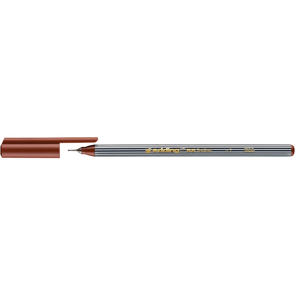 Edding 55 Fineliner Marker - Brown (007) 0.3 MM