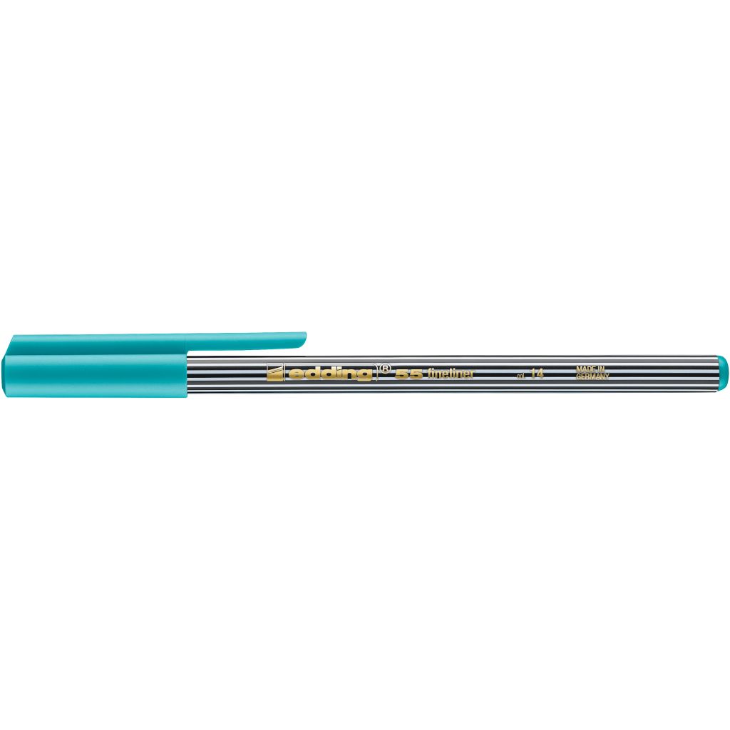 Edding 55 Fineliner Marker - Turquoise (014) 0.3 MM