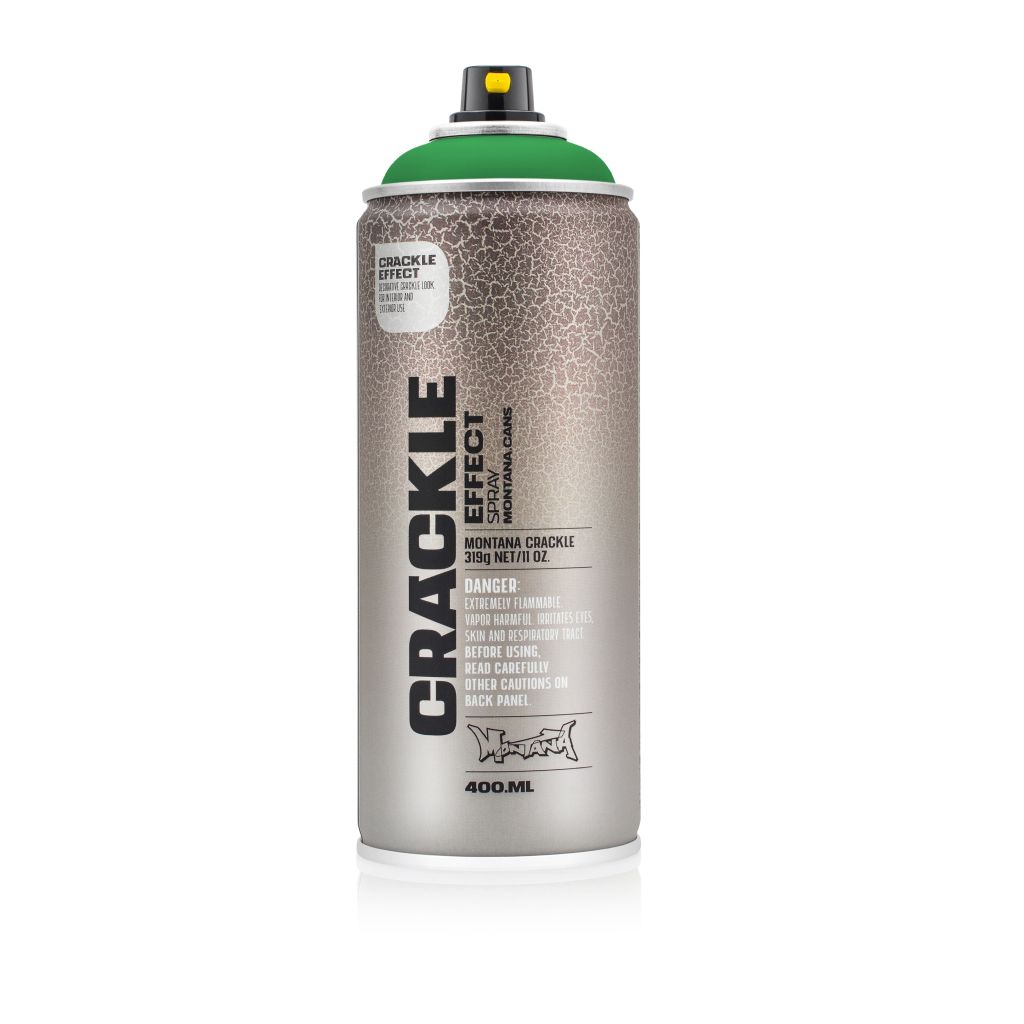 Montana Cans Crackle Effect Spray Paint - 400 ML Can - Patina Green (EC 6000)