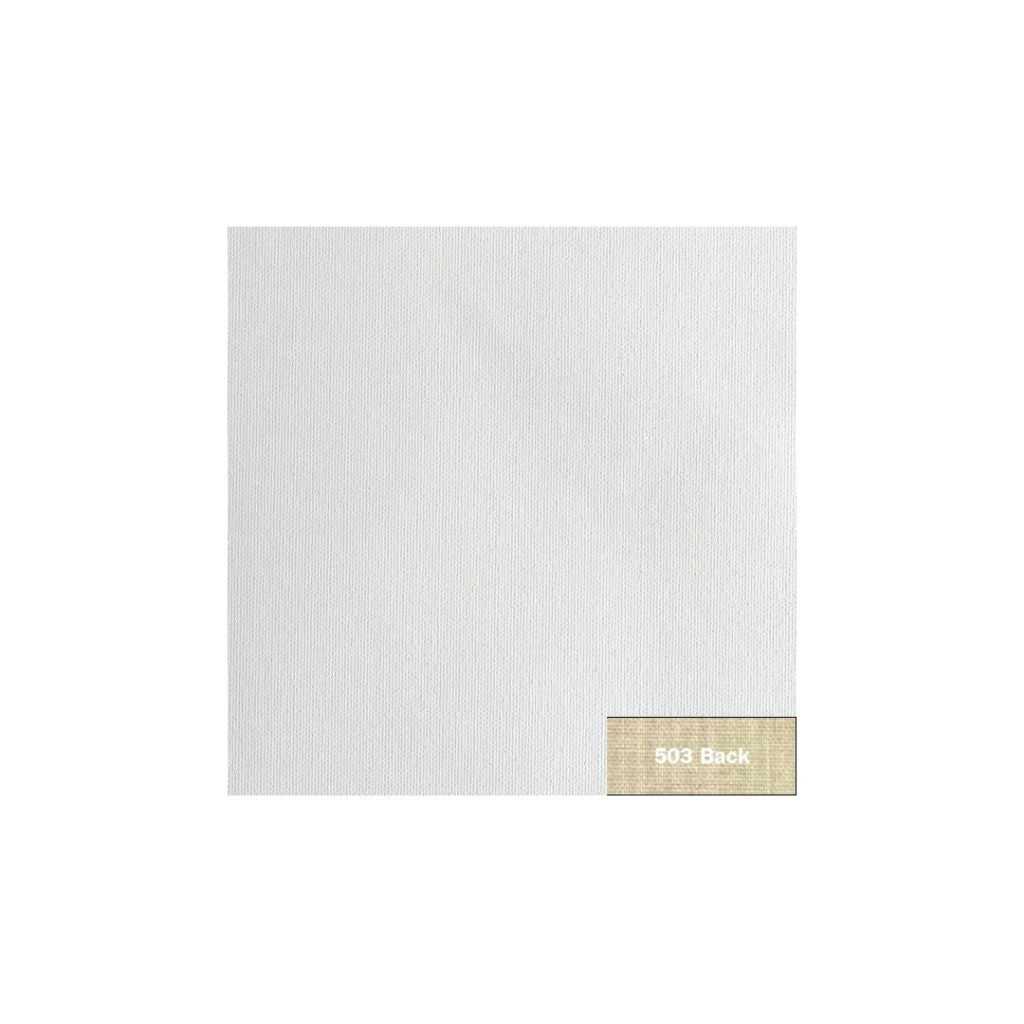 Art Essentials Primed Artists' Cotton Canvas Roll - 503 Series - Superfine Grain - 200 GSM / 7 Oz - 210 cm by 10 Metres OR 82.68'' by 32.8 Feet